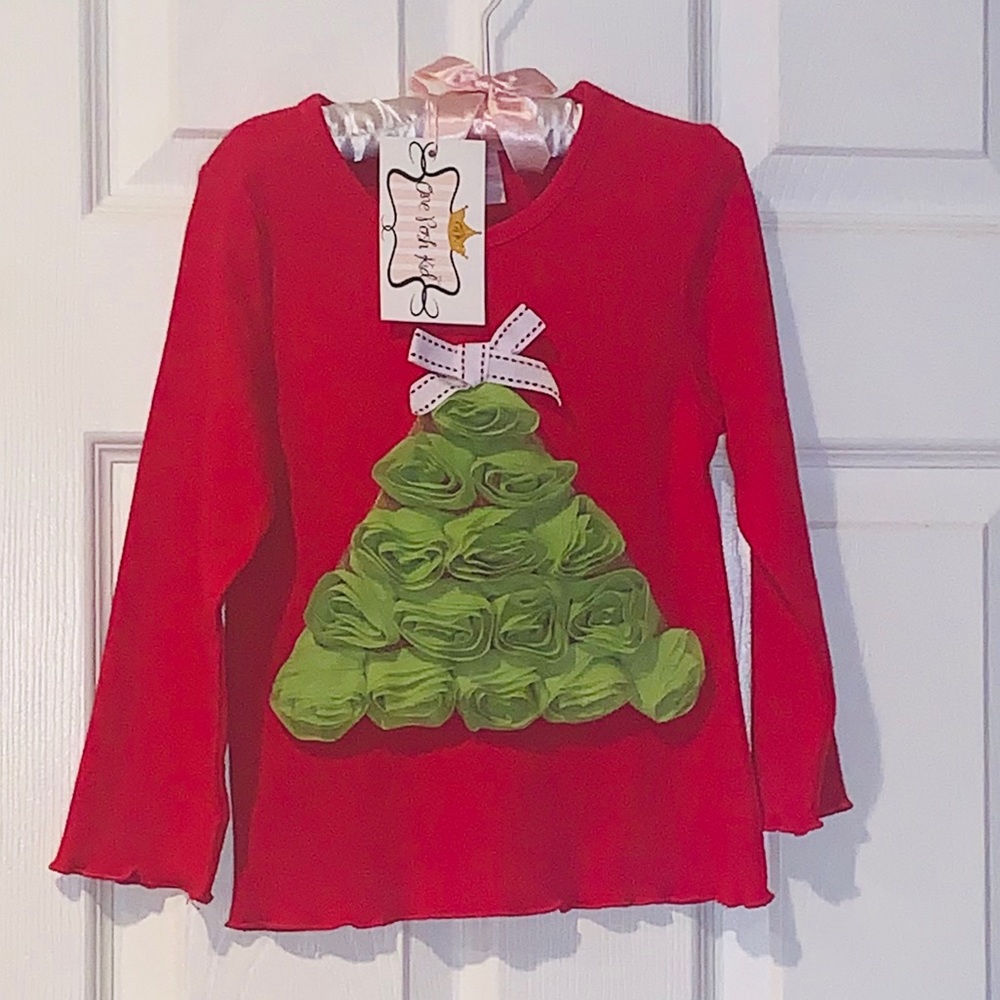 Adorable Boutique (Size3T) Christmas Tree Shirt🎄